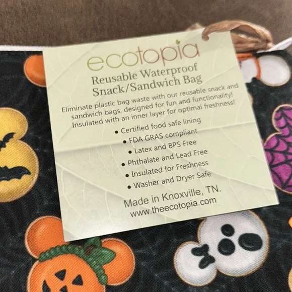 NWT Reusable food bag- Disney Halloween theme - Picture 3 of 10